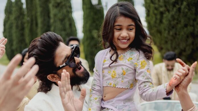 Allu Arjun Daughter: Arha follow dance steps of Bobby Deol Song Jamal Kudu Animal