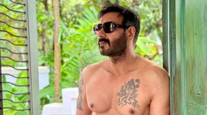 Ajay Devgn Fitness: Shingham Actor reveals his Shirtless Photo on Instagram