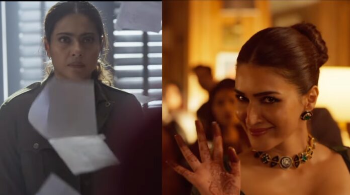 Do Patti Teaser Out: Kajol first time as cop Kriti Sanon in thriller role