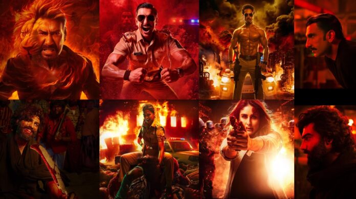 Singham Again: Rohit Shetty Cop Universe film Showcase Ajay Devgn Kareena Ranveer Arjun Deepika and more