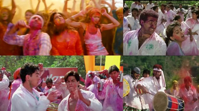 Bollywood Movie Holi: Films Songs full of Colors and dance hook steps with unique Songs