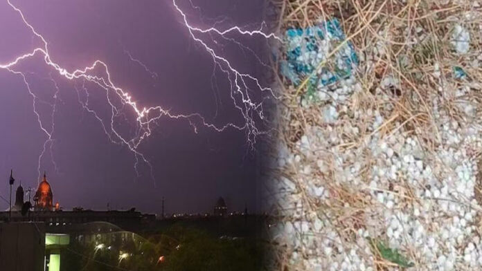 Rajasthan: 5 killed due to lightning along with rain in Rajasthan, damage to crops due to hailstorm