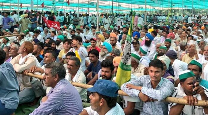 Kisan Mahapanchayat in delhi Ramlila Maidan today