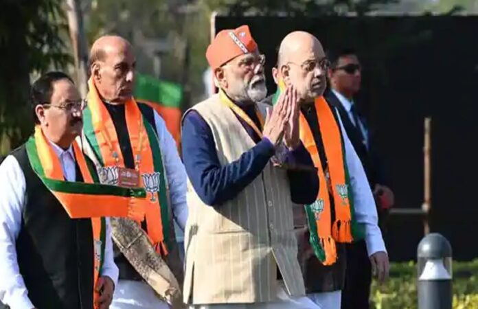 loksabha election bjp annouced Manifesto committee