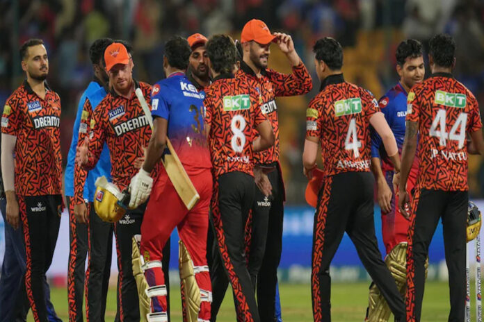 IPL 2024: RCB lost despite scoring 262 runs, Hyderabad Wins Match by 25 runs