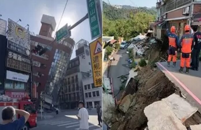 earthquake in taiwan-caused-huge-devastation