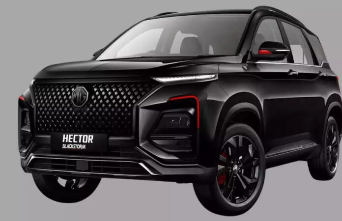 mg-hector launch Blackstrom edition