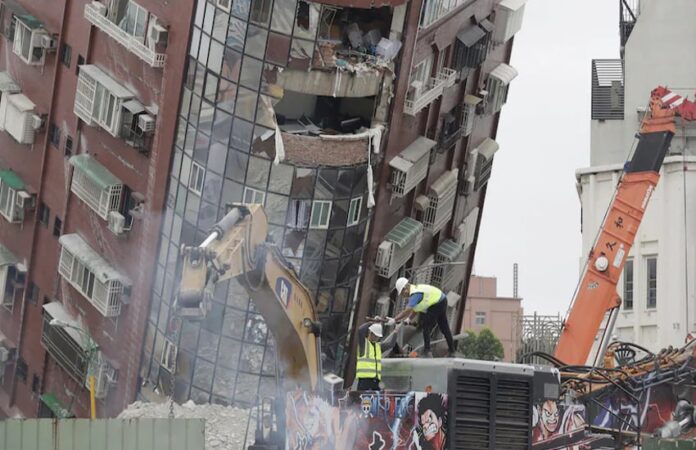 Earthquake in Taiwan