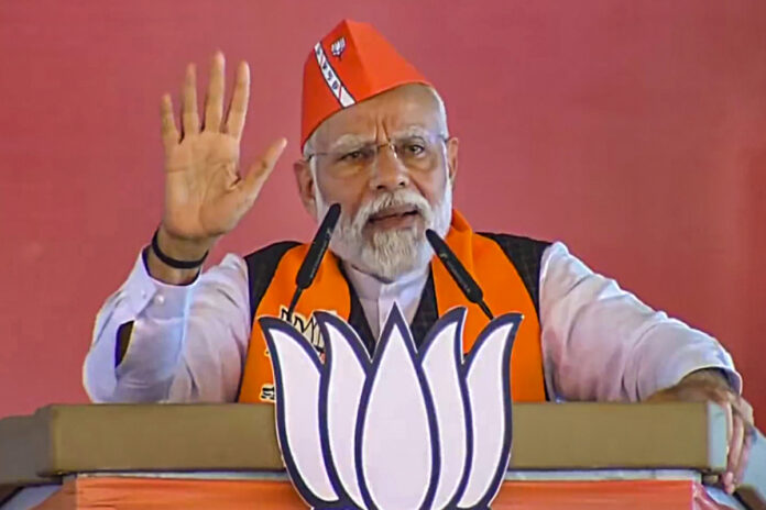 PM Modi in MP: PM Modi attacked Congress in Madhya Pradesh rally, said- hatred of army and love for Pakistan