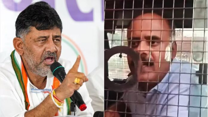 bjp-leader-charge-against-dk-shivakumar in prajwal-revanna case