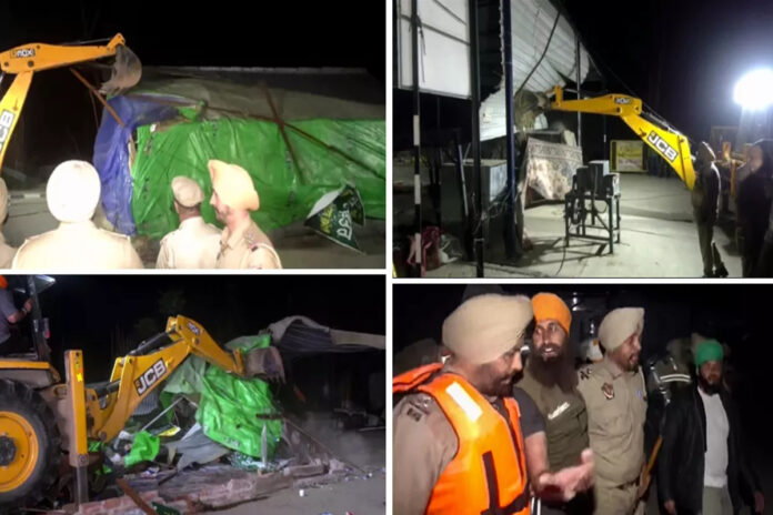 Farmers movement: Shambhu and Khanauri border vacated