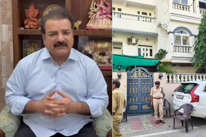 ED raid Pratap Singh Khachariyawas residence in Jaipur