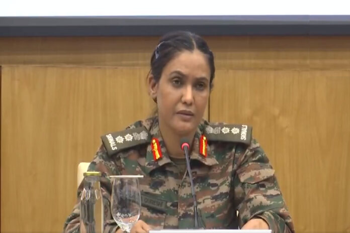 Colonel Sofia Qureshi