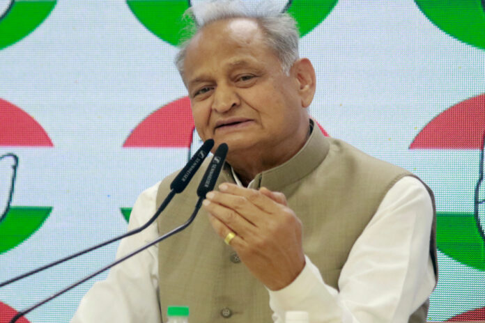 Ashok Gehlot claims conspiracy to remove CM Bhajanlal Sharma