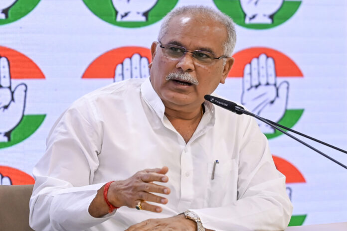 Bhupesh Baghel attacks BJP crime is rampant in Chhattisgarh