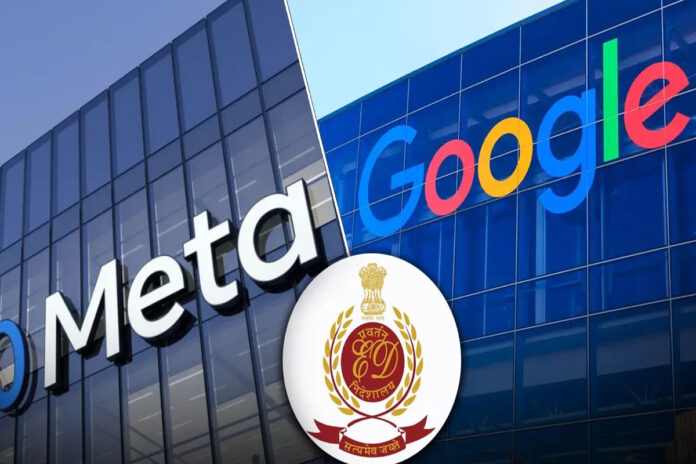 ED Notice to Google and Meta for promoting online betting apps