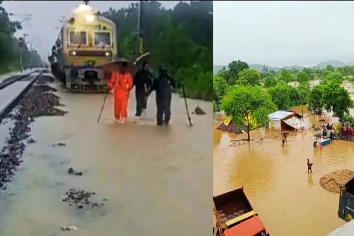MP Flood: Commissioner visited flood affected villages
