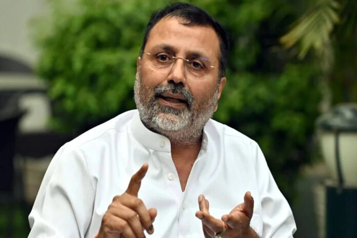 Nishikant Dubey got angry at Raj Thackeray, hit back