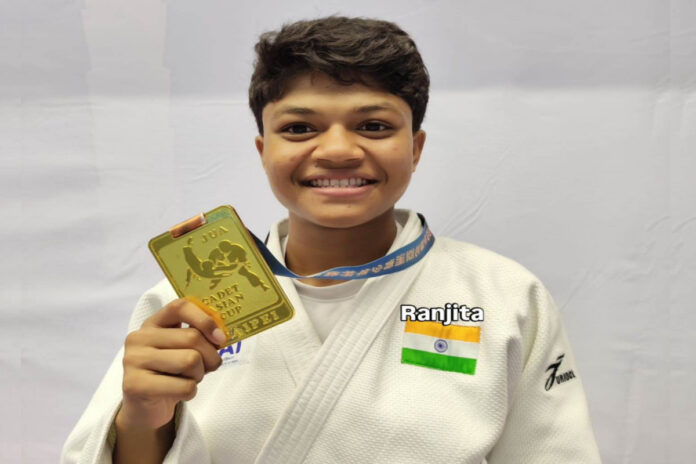 Chhattisgarh Kondagaon daughter Ranjita Koreti won gold in Taiwan