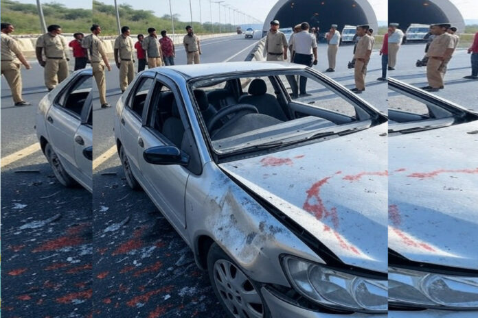 Road Accident BJP MLA Deepti Maheshwari car met with accident