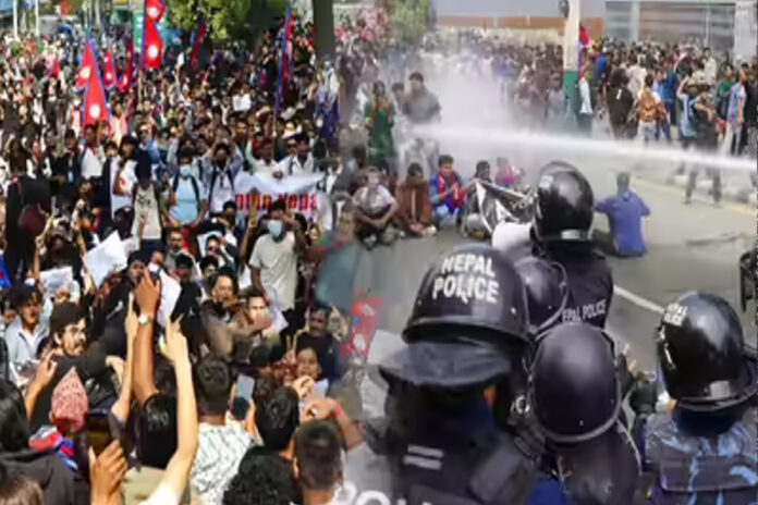 Nepal Protests 987 Nepal Protests Oli and Paudel resign arson in Parliament