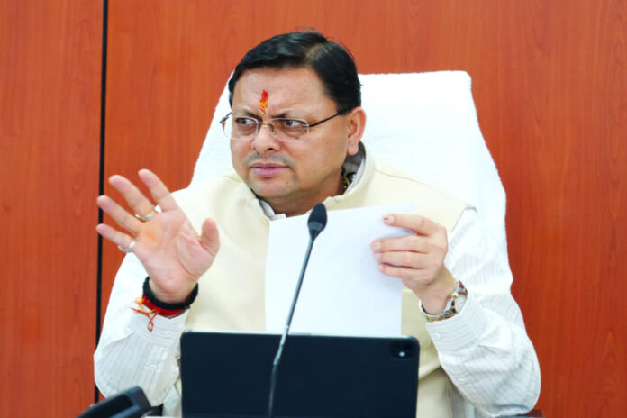 Chief Minister Pushkar Singh Dhami