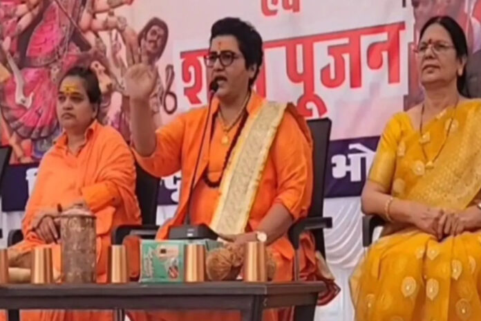 Controversial statement by Sadhvi Pragya Thakur