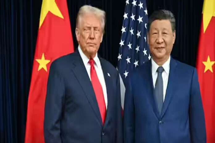 Donald Trump and Xi Jinping