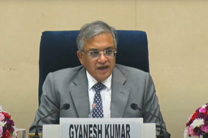 Chief Election Commissioner Gyanesh Kumar