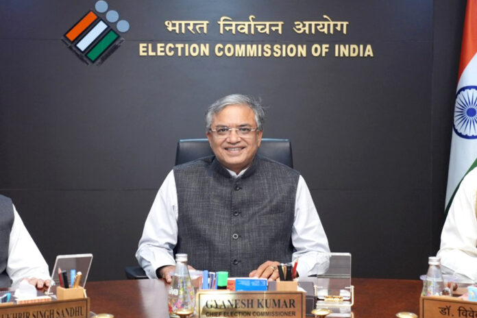 Chief Election Commissioner Gyanesh kumar