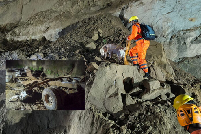Landslide in Bilaspur, Himachal