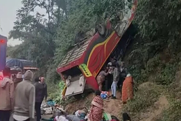 Bus accident in Andhra Pradesh