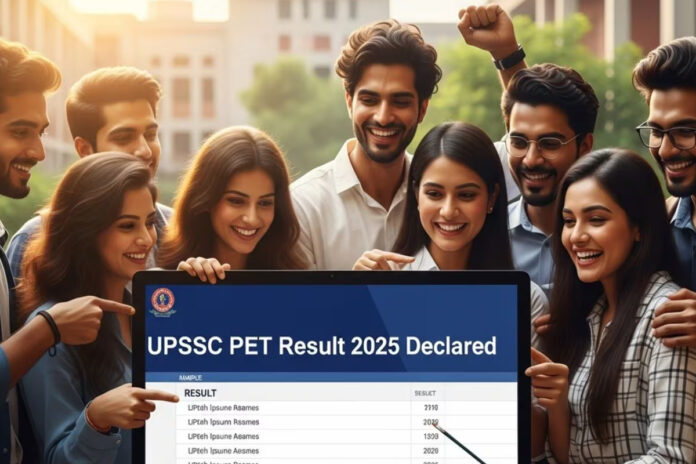 UPSSSC PET Result 2025 Revised