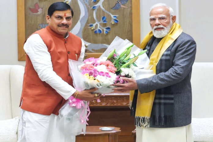 Mohan Yadav met PM Modi